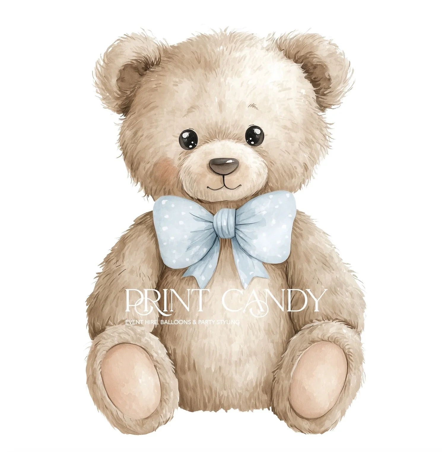 FLUFFY TEDDY BEAR 1.2m h