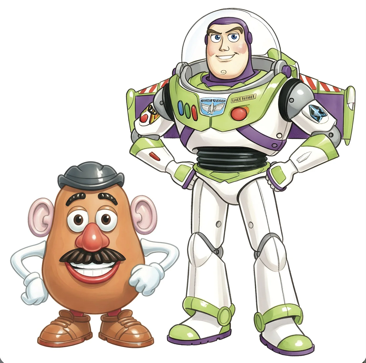 MR POTATOE HEAD & BUZZ LIGHTYEAR