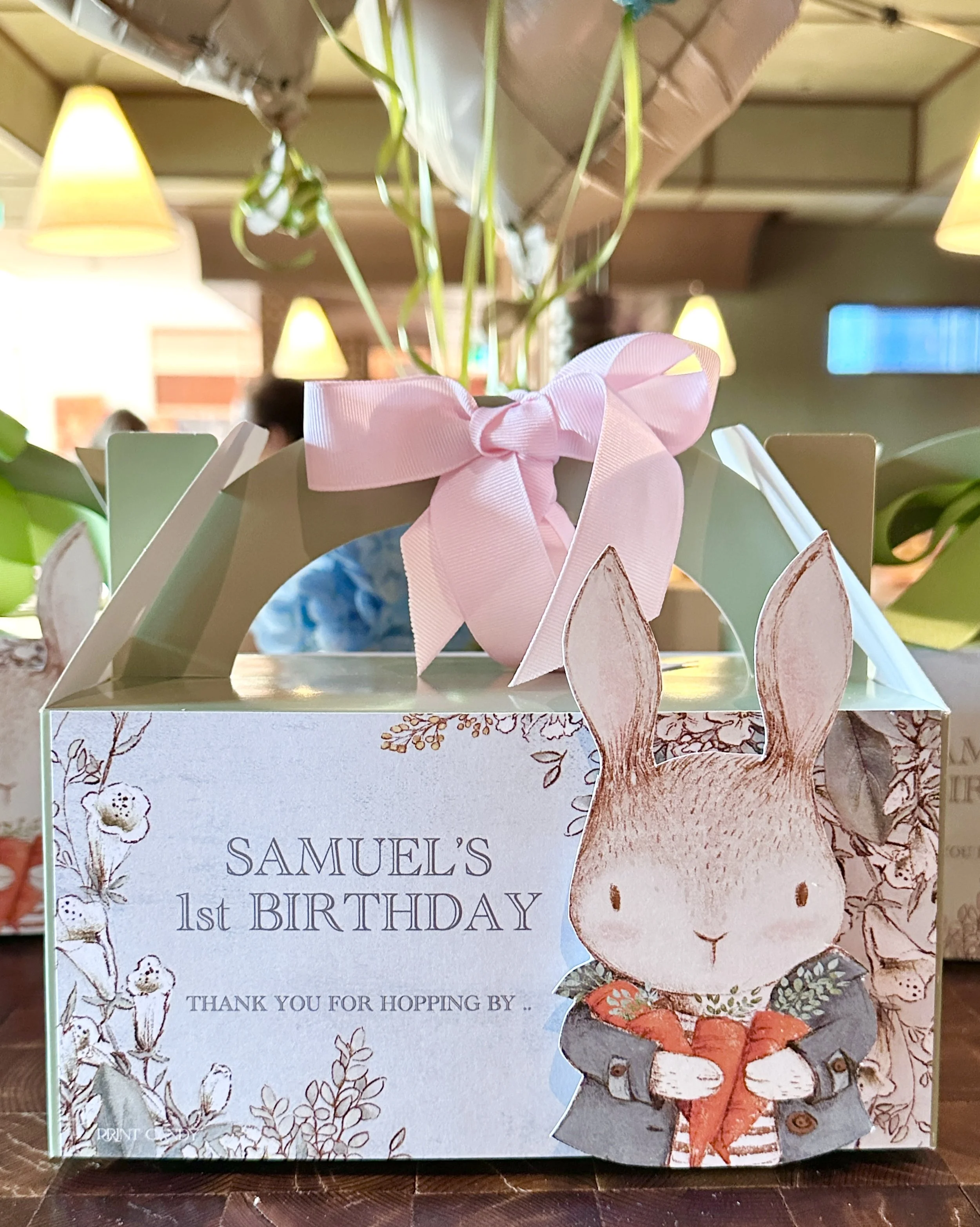 Peter Rabbit themed custom personalised party favour boxes by Print Candy.jpg