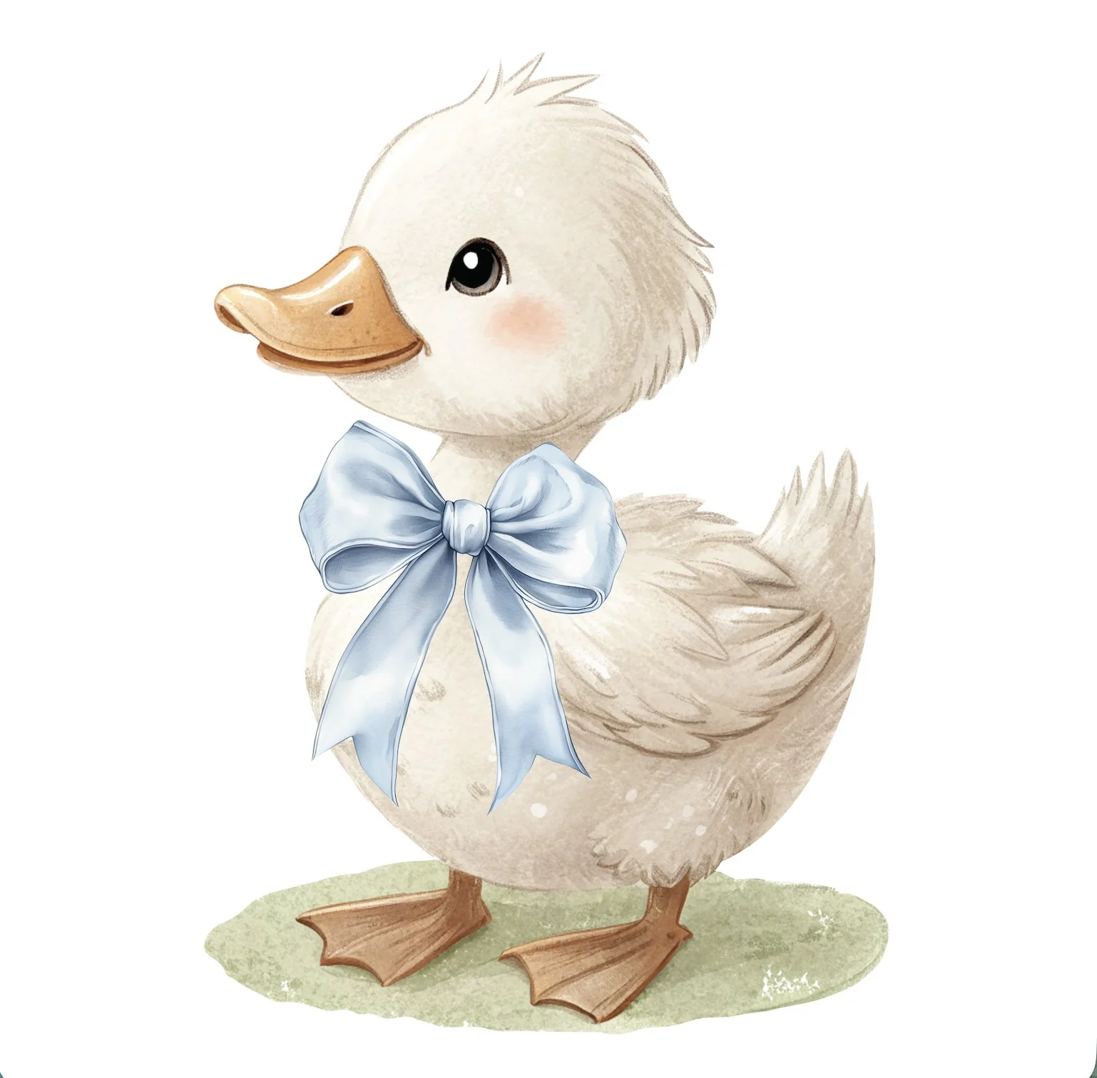 SILLY GOOSE BLUE BOW 1.2m