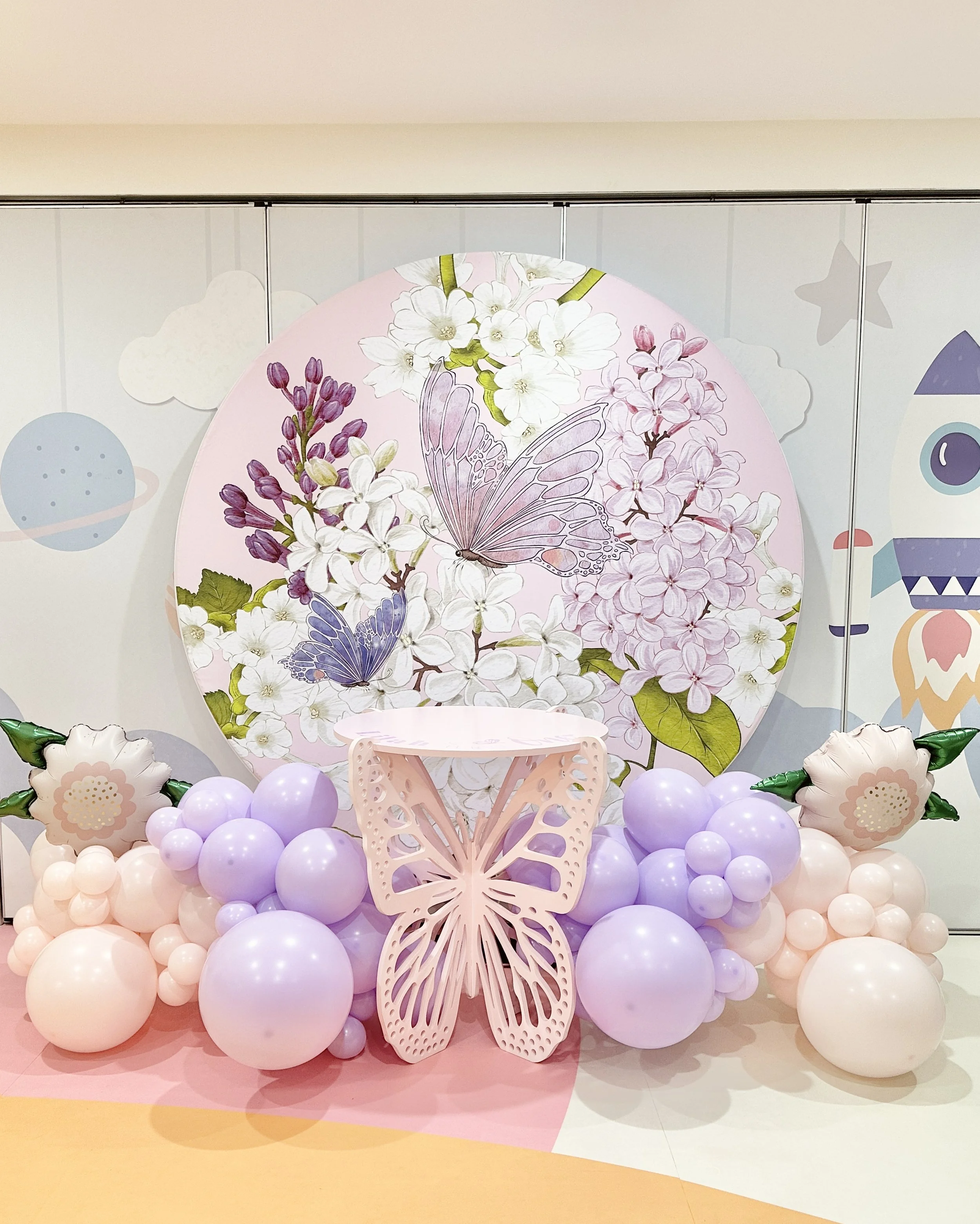 Butterfly themed birthday