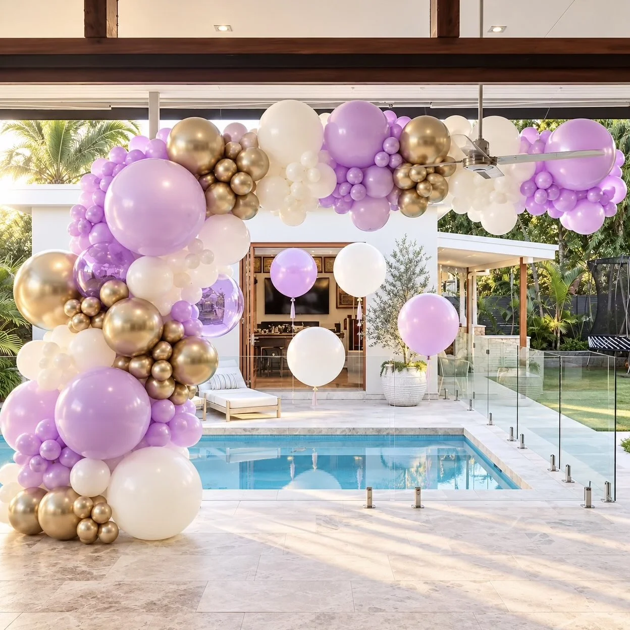 Lourdes School Formal - Brisbane Balloons - Party Styling Brisbane - Print Candy.jpg