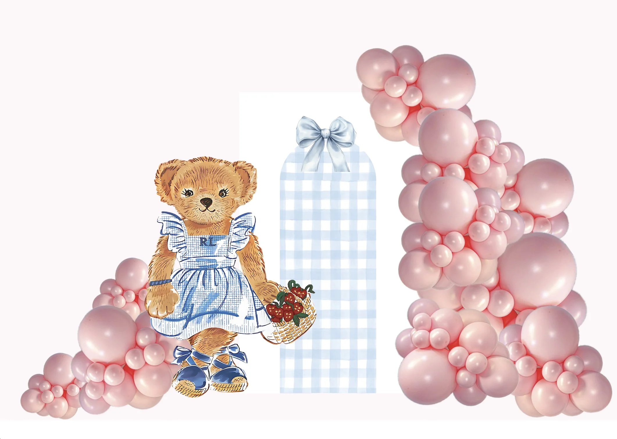 POLO RL GIRL BEAR 1.2m h