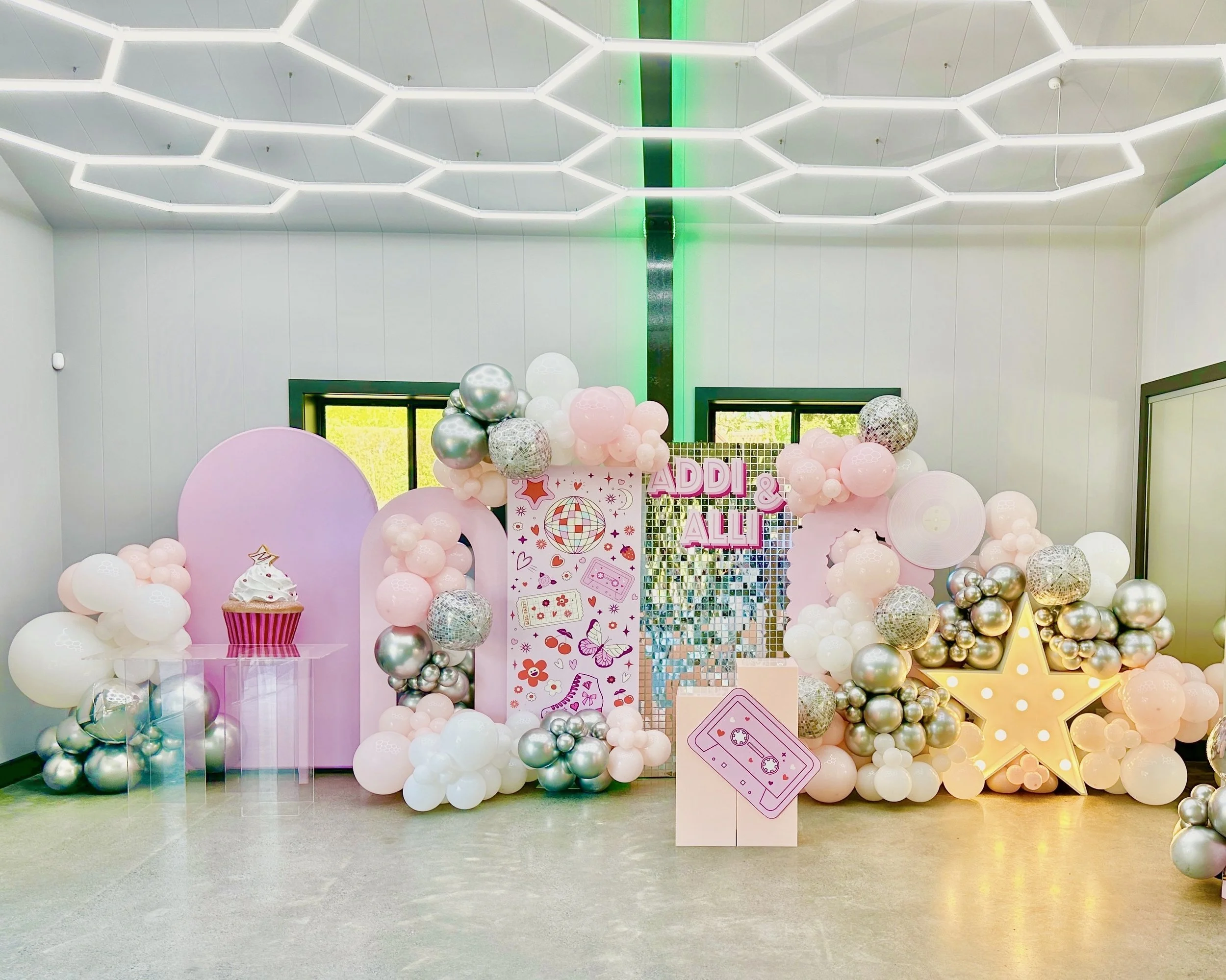 Disco birthday party theme