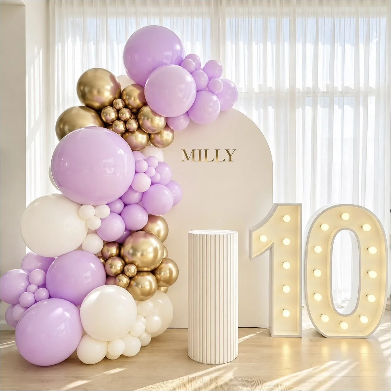 10th Birthday - Balloon Garlands - Balloon Arch - Print Candy.jpg