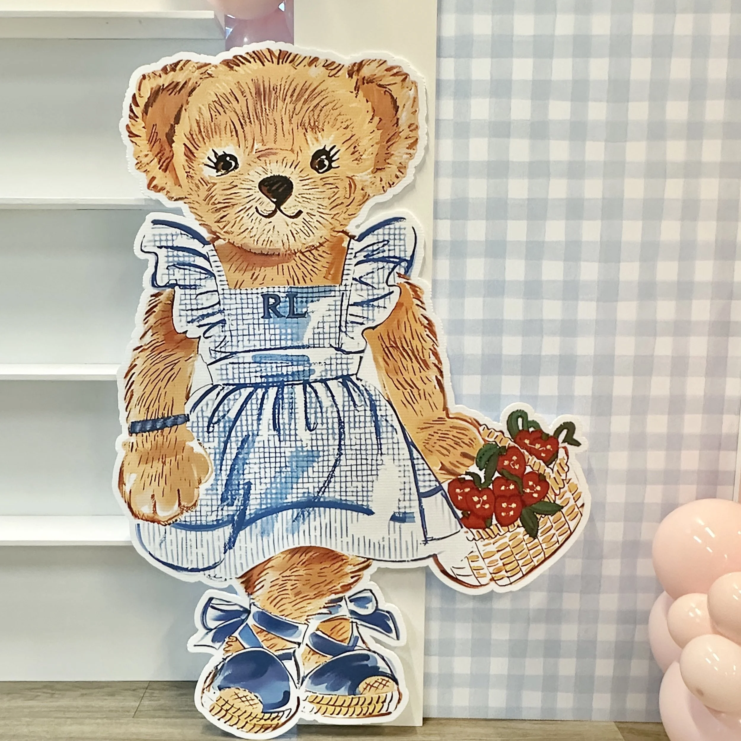 POLO BEAR GIRL 1.2m high