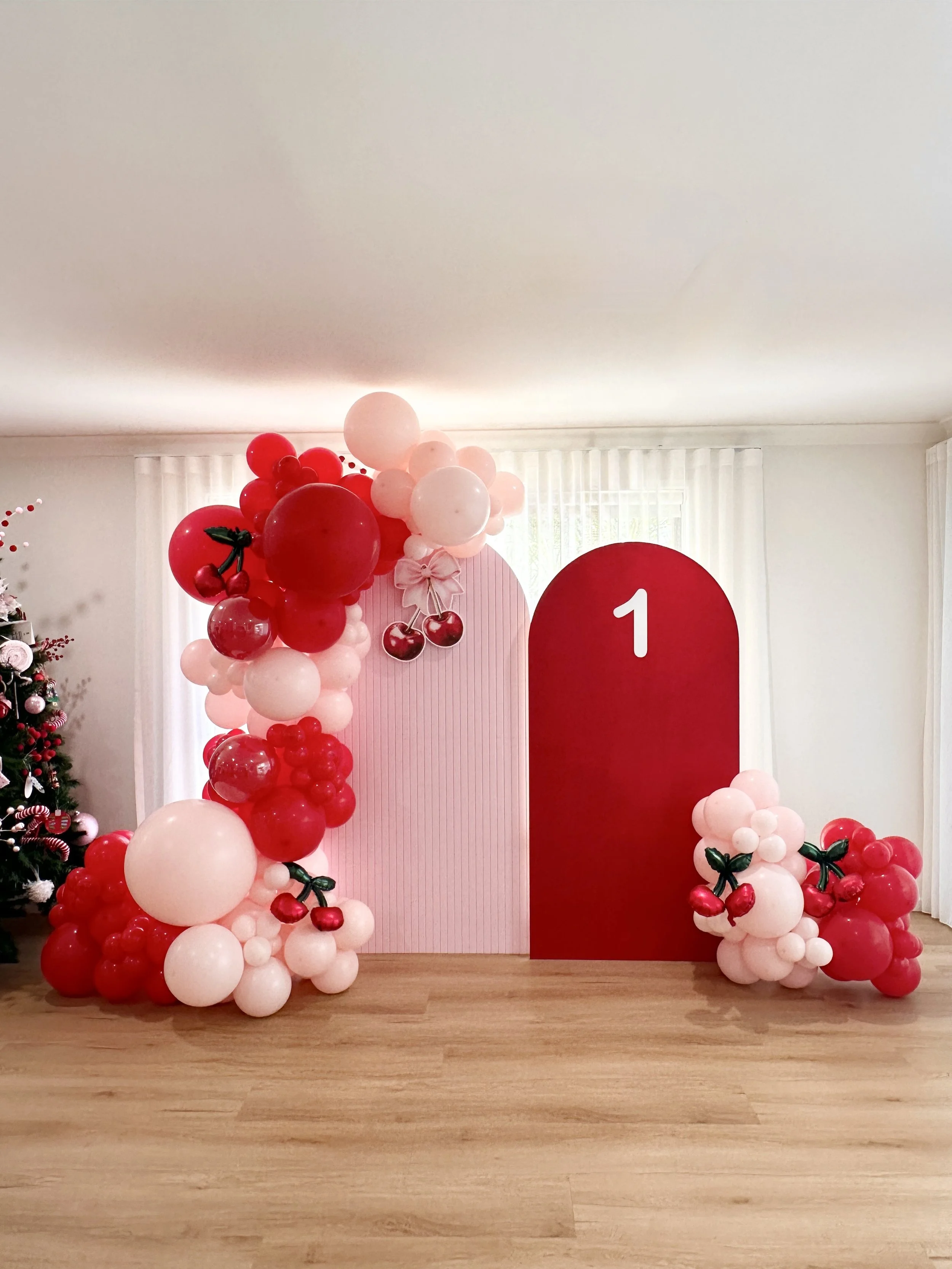 Cherry Chic 1st birthday party