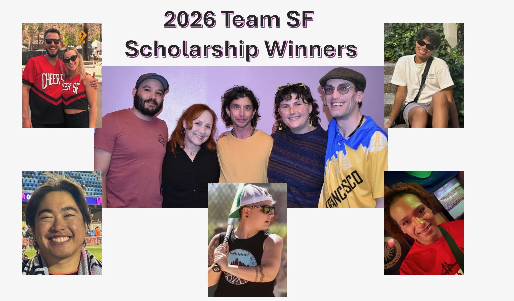 Gay Games Scholarships winners