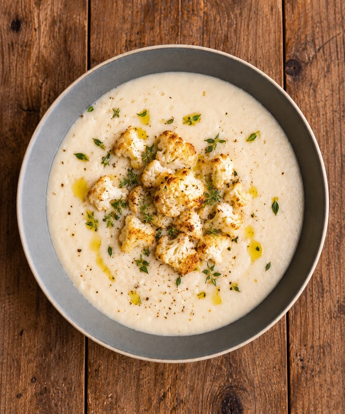 Roasted Cauliflower Soup