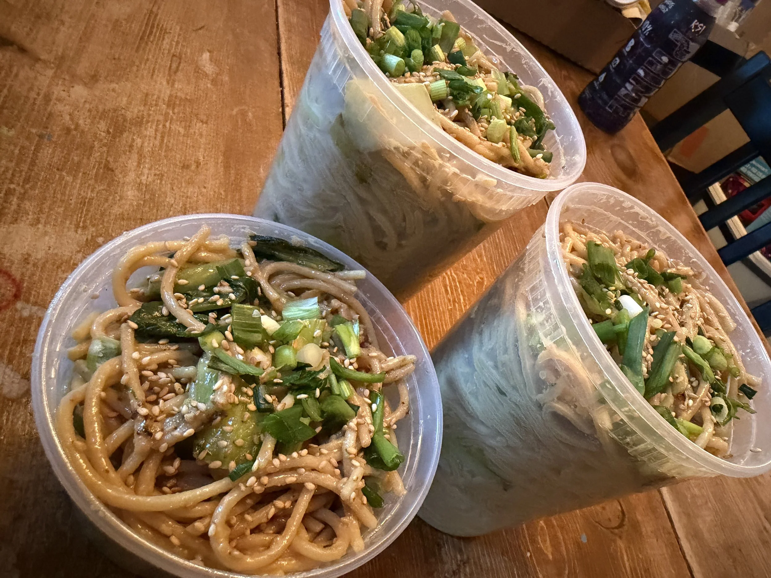 Sesame Garlic Noodles