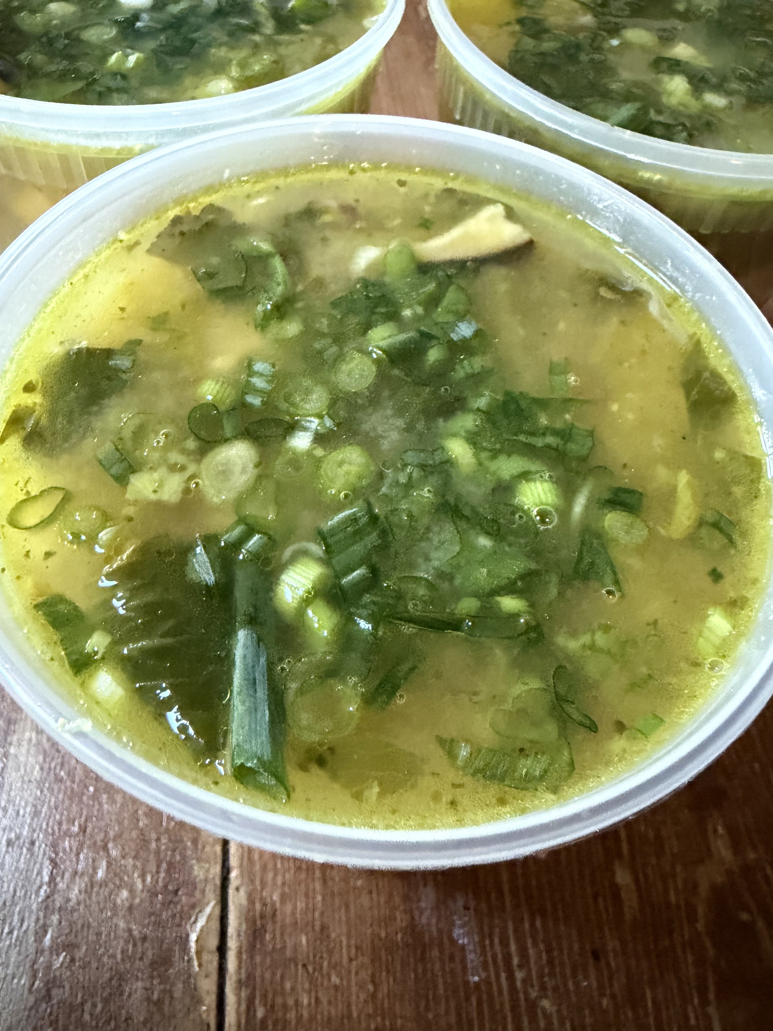 Miso Ginger Noodle Soup