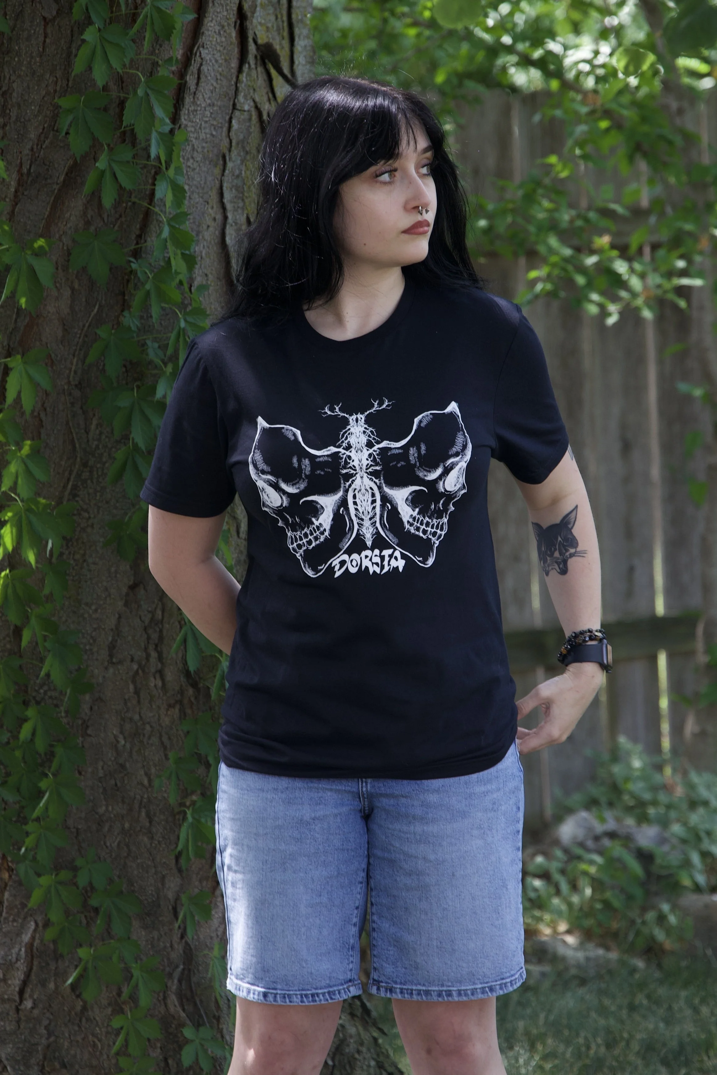 Butterfly Skull Tee