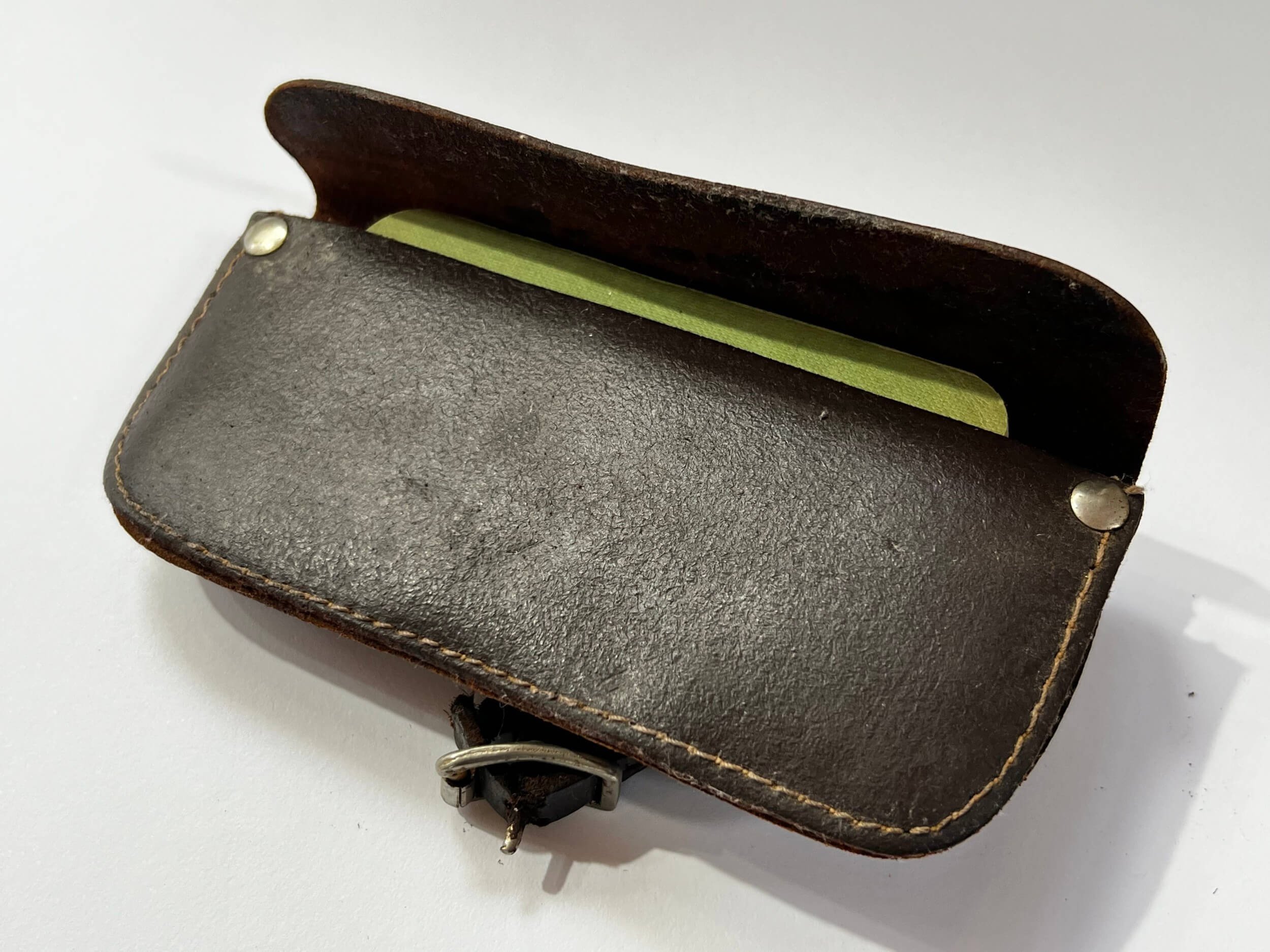 Book in bicycle puncture kit