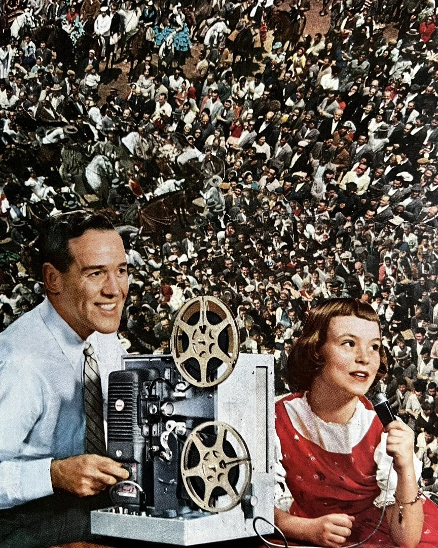 Swell       2025      20 x 16 cm   Analogue collage 