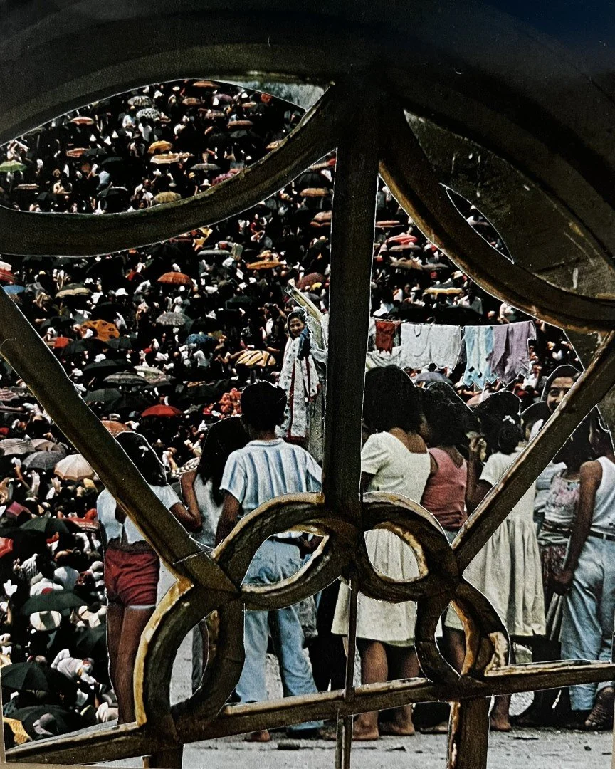 Neighbours      2025      20 x 16 cm   Analogue collage 