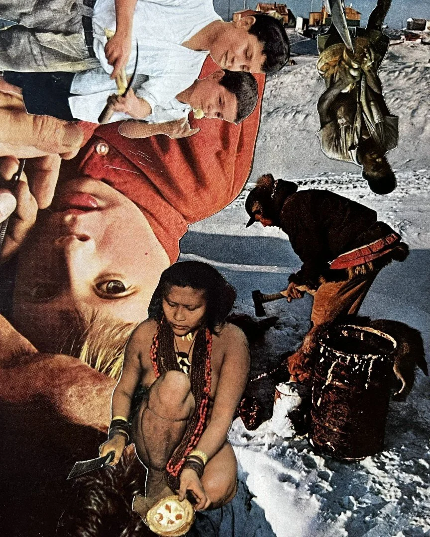 Cuts       2025      20 x 16 cm   Analogue collage 