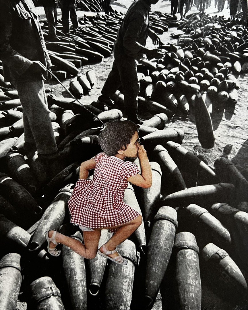 Shell        2025     20 x 16 cm   Analogue collage 