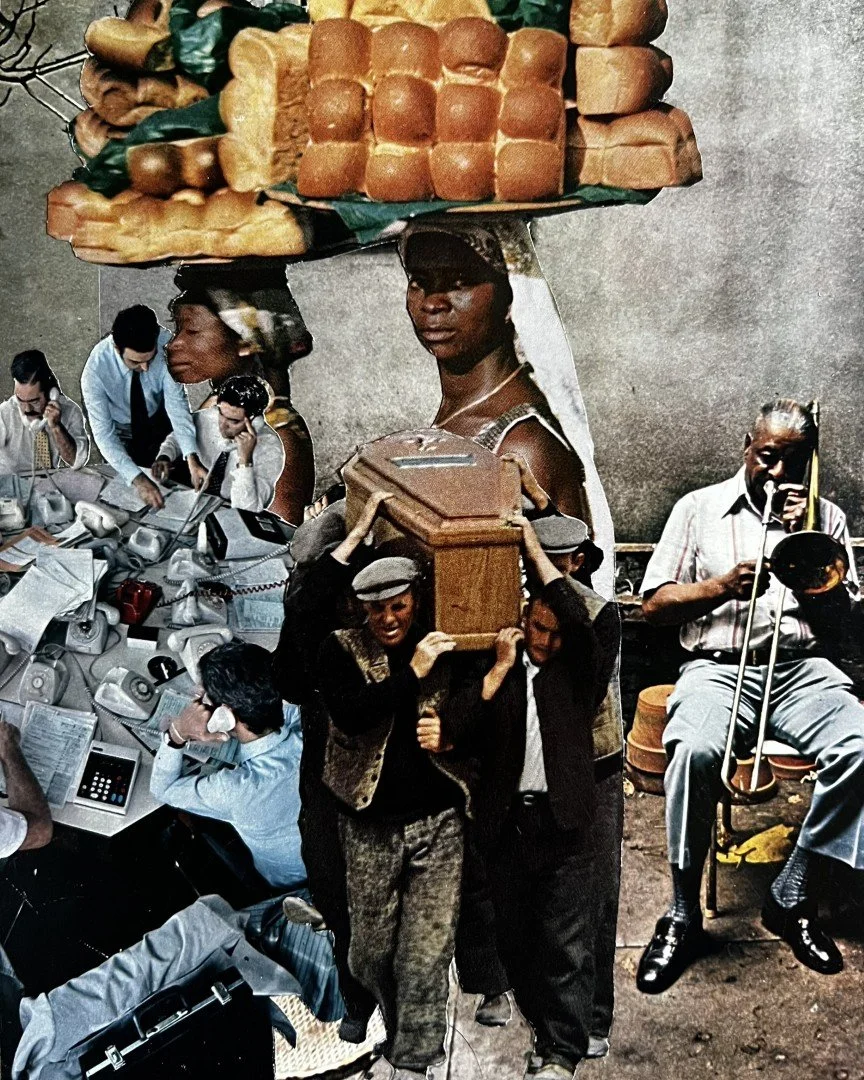 Bread       2025      20 x 16 cm   Analogue collage 