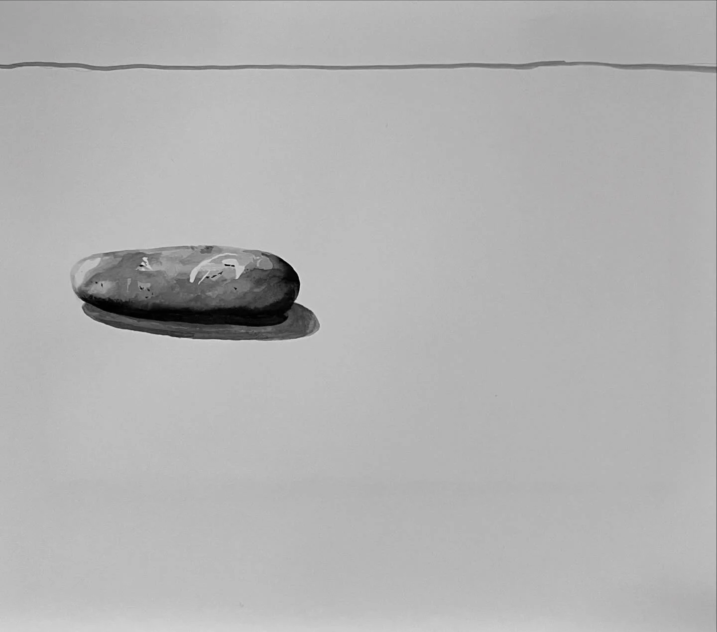 Materiality IV   2024   Ink on paper   28 x 32 cm