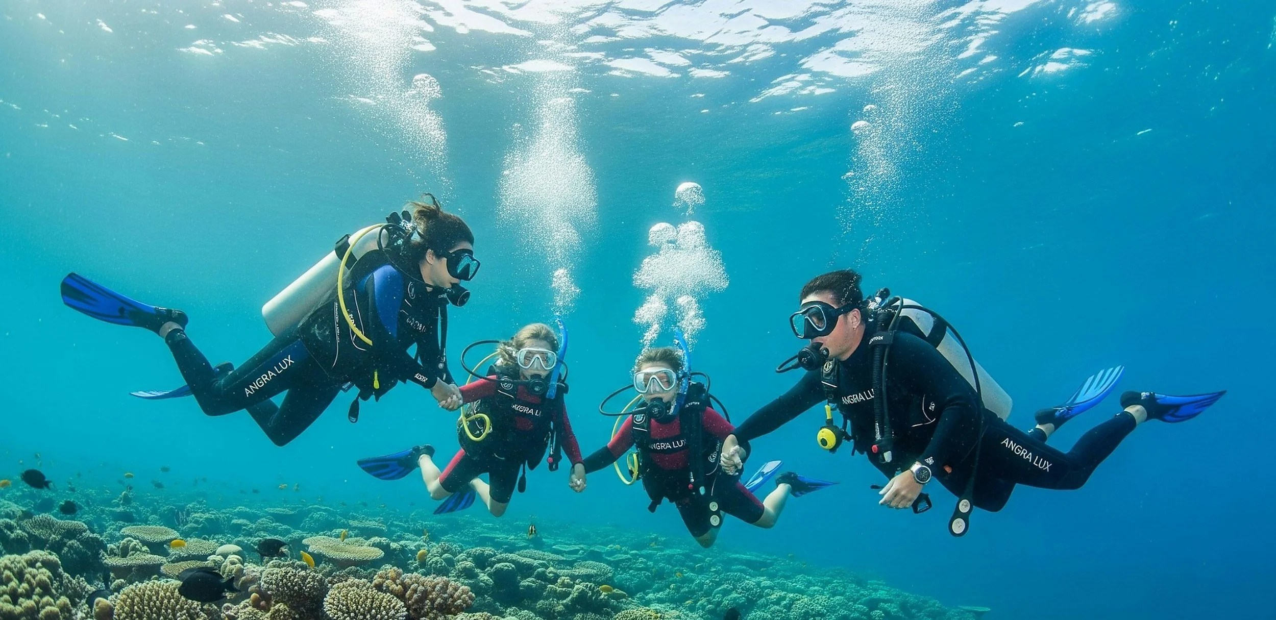 beginner scuba diver training in Amed Bali