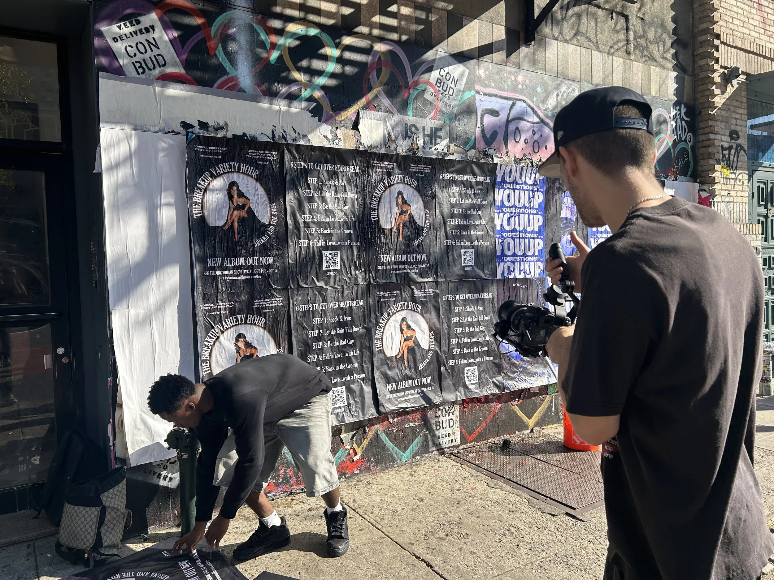 content creation for wheat pasting campaign