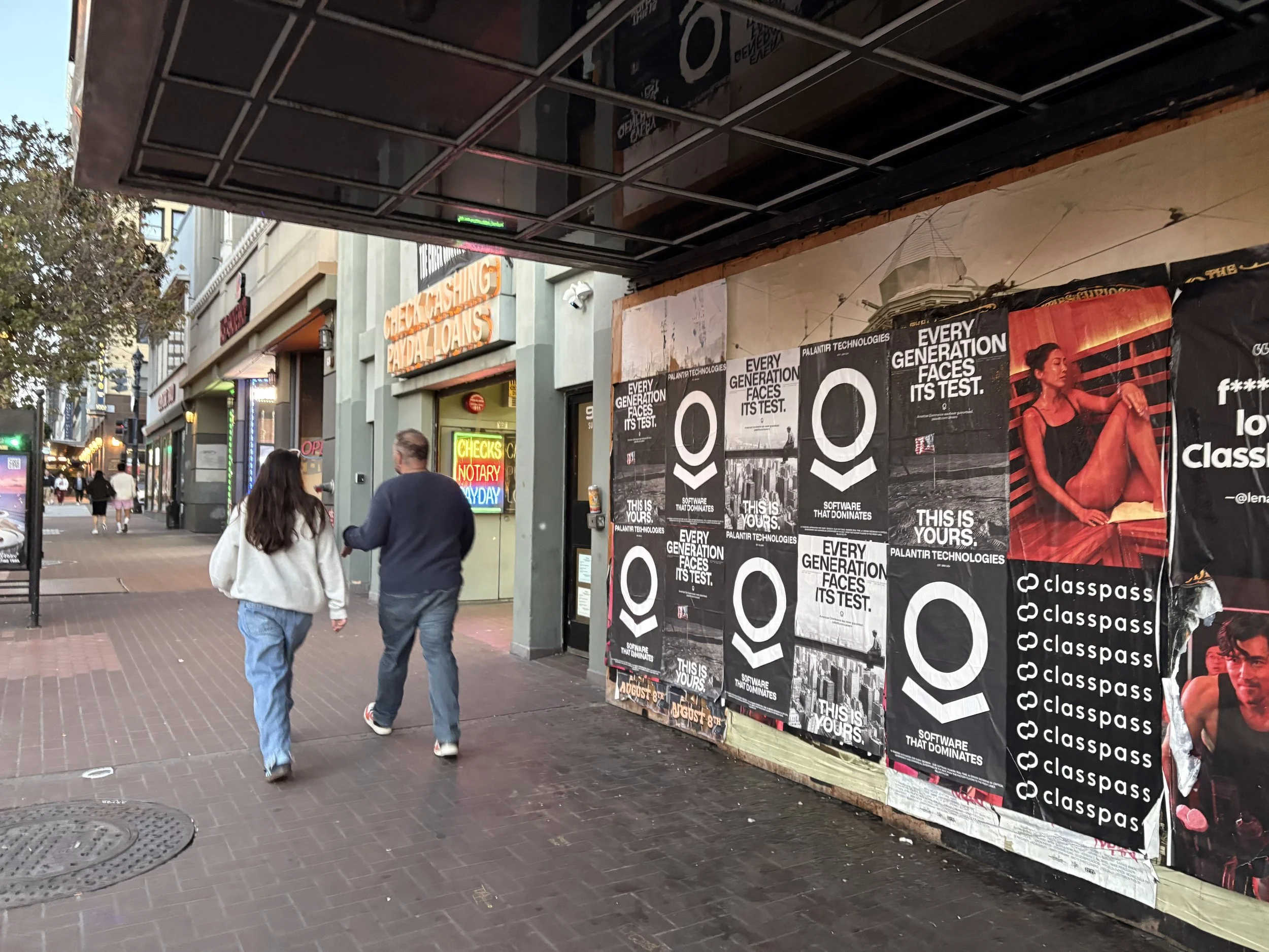 wheat pasting campaign in New Orleans