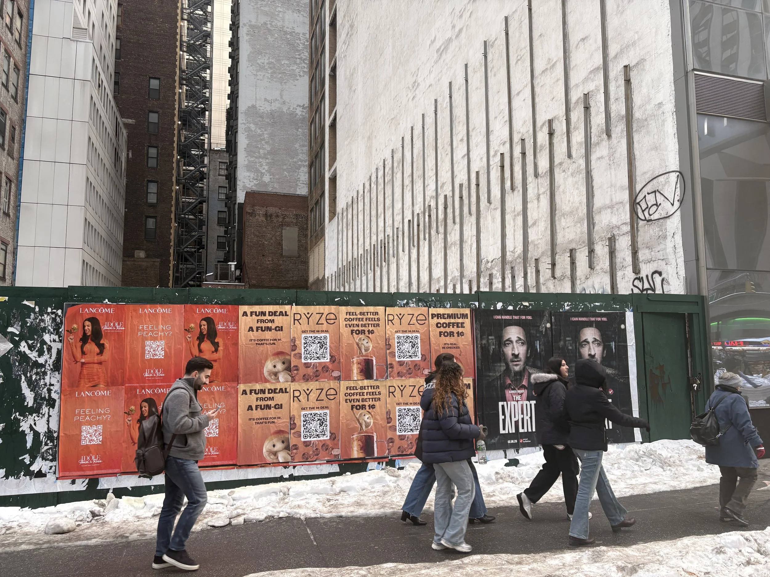 what pasting campaign by sidewalk activations