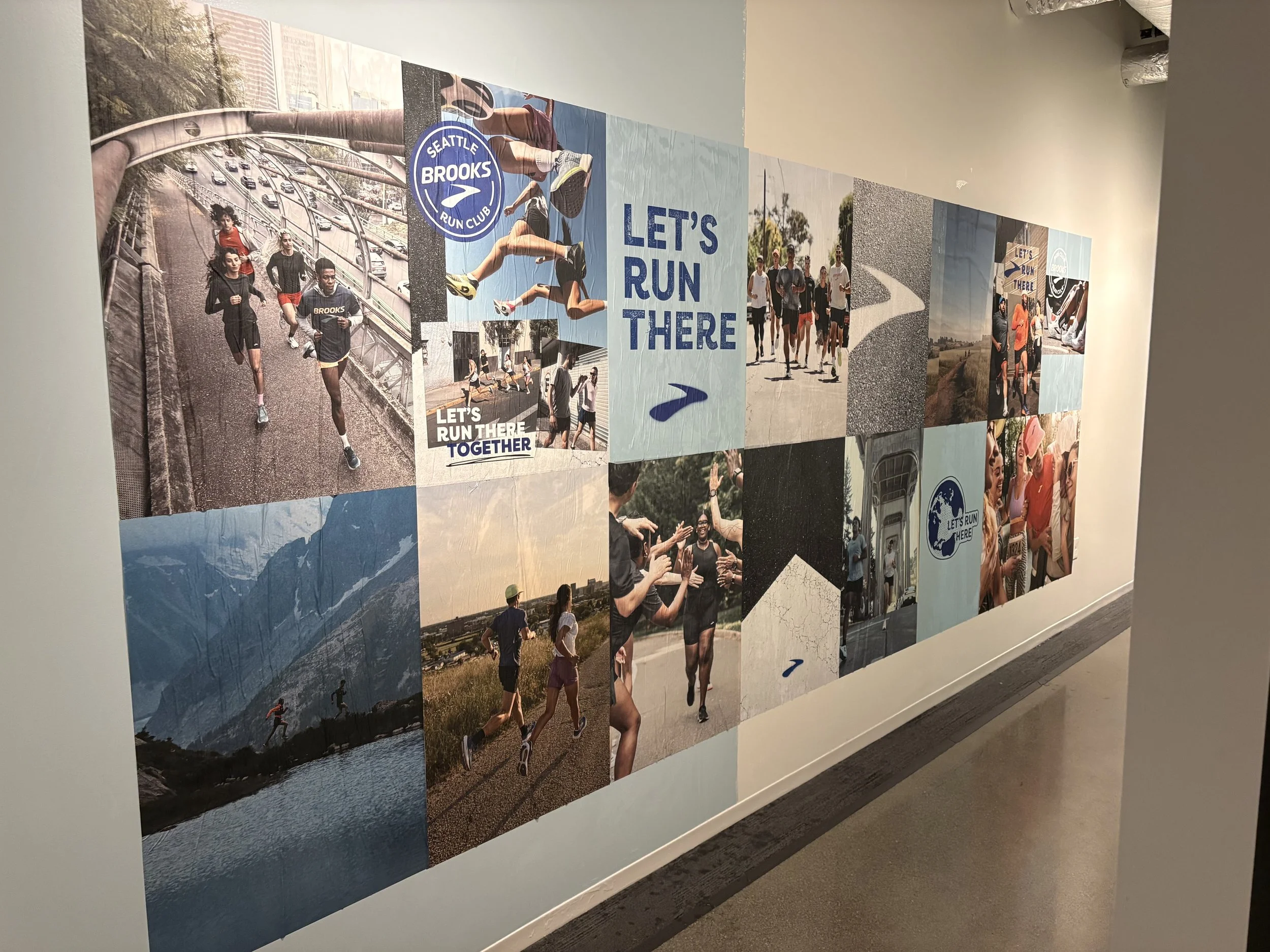 indoor posters in office space