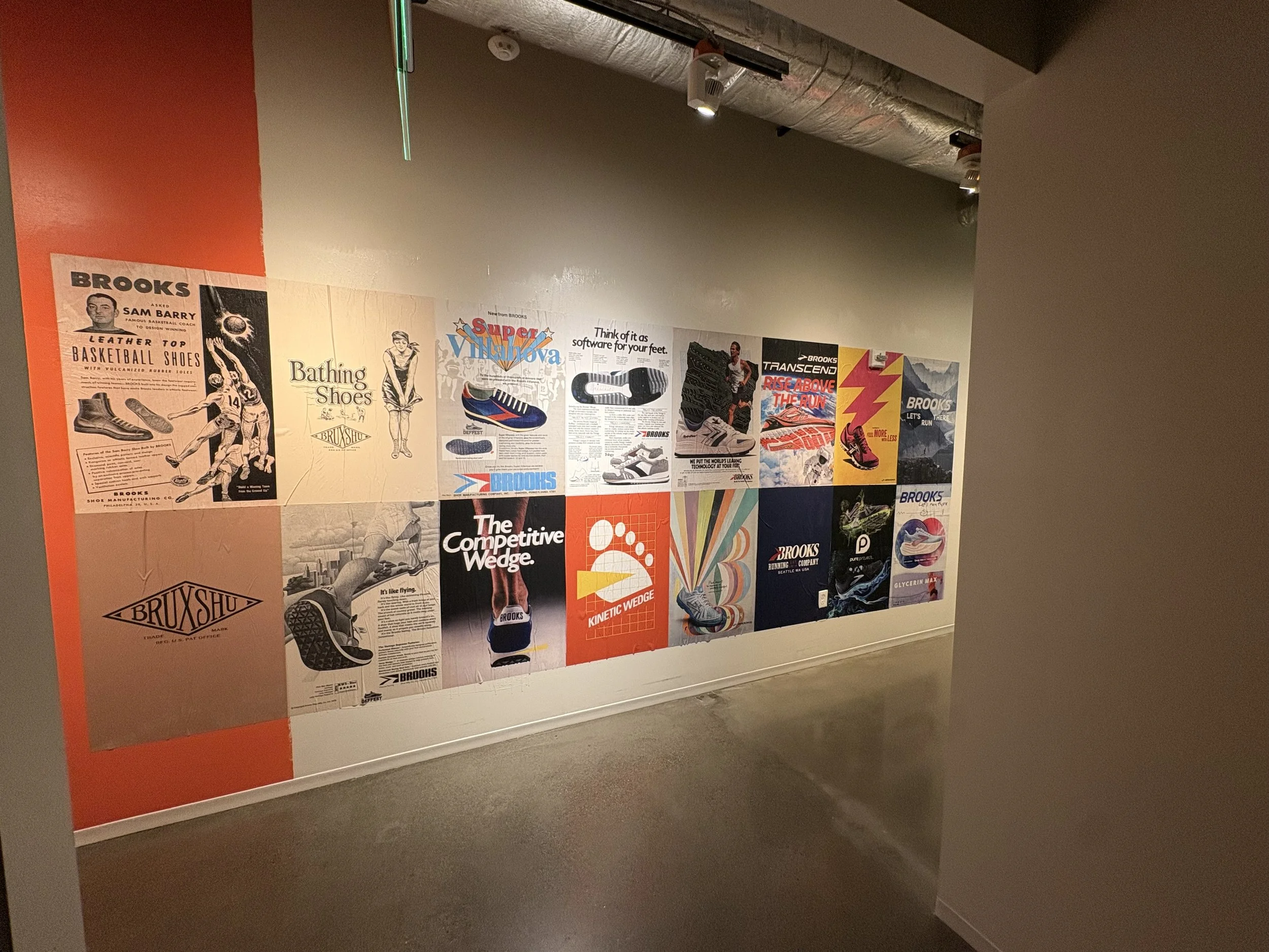 indoor wheat paste posters