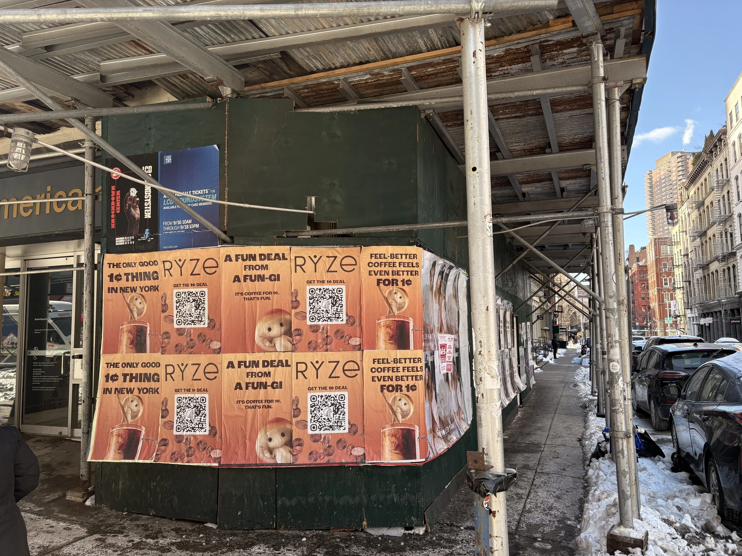 wheat pasting campaign in portland