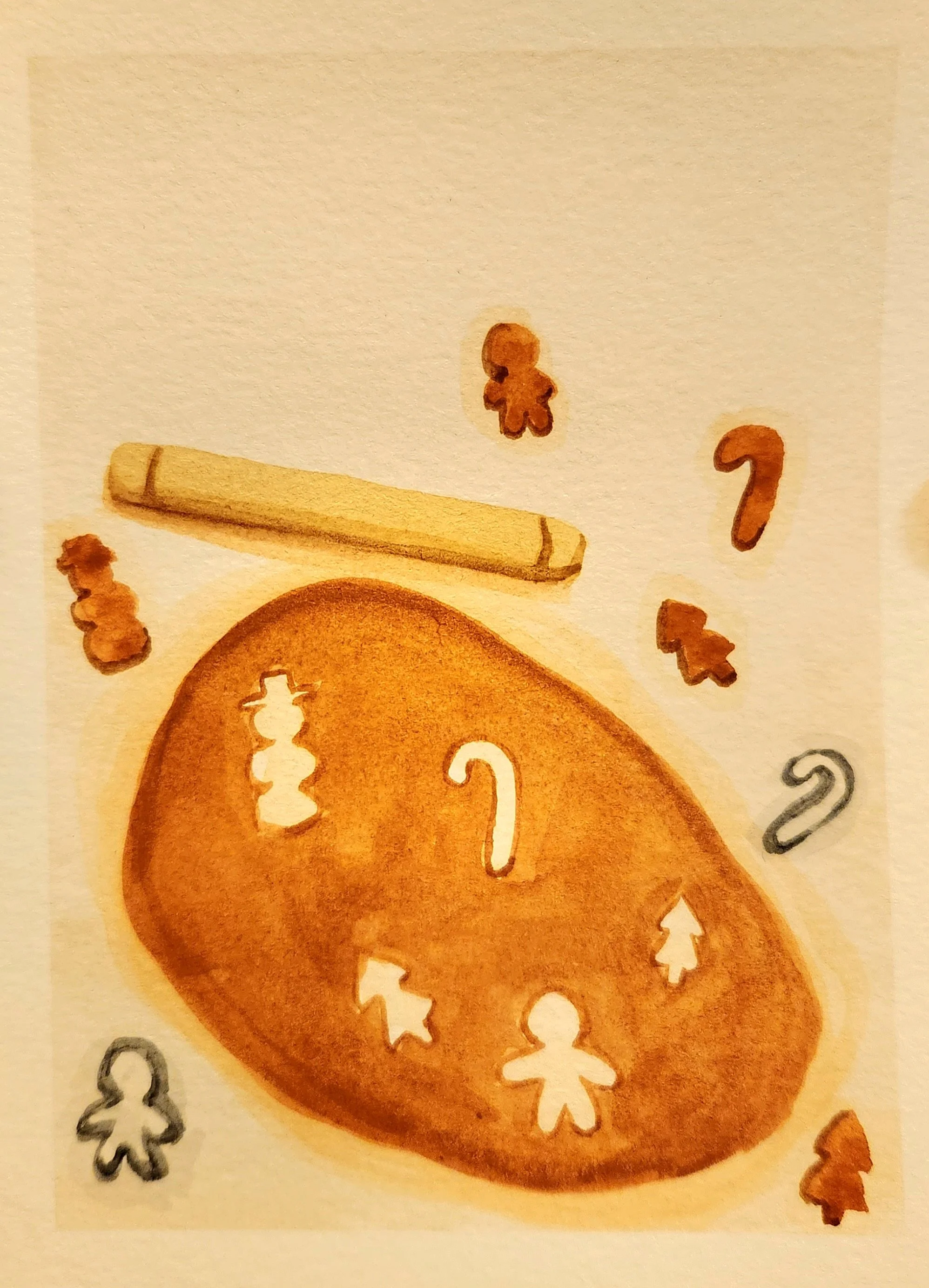 Watercolour paint
