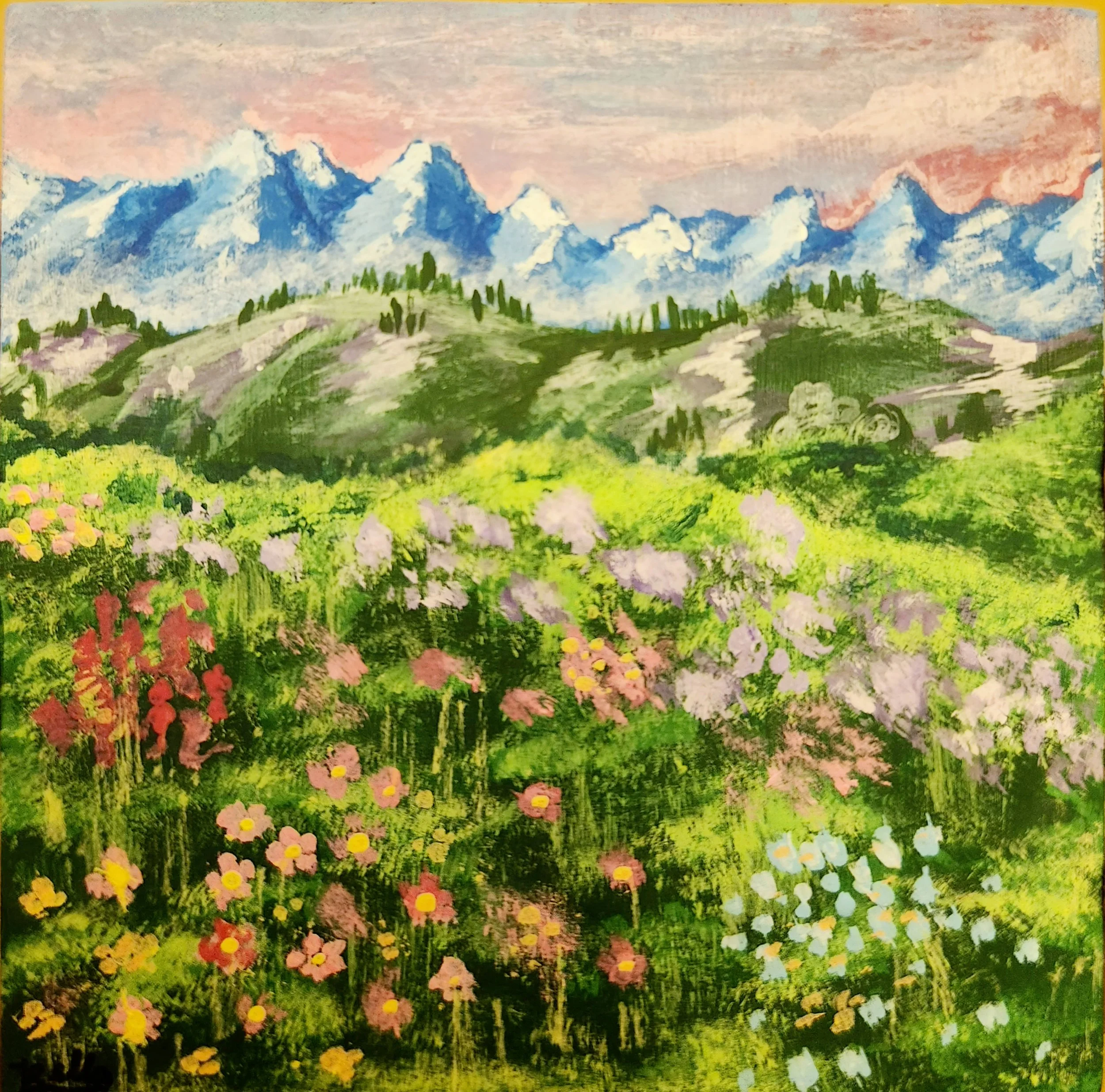 Acrylic paint