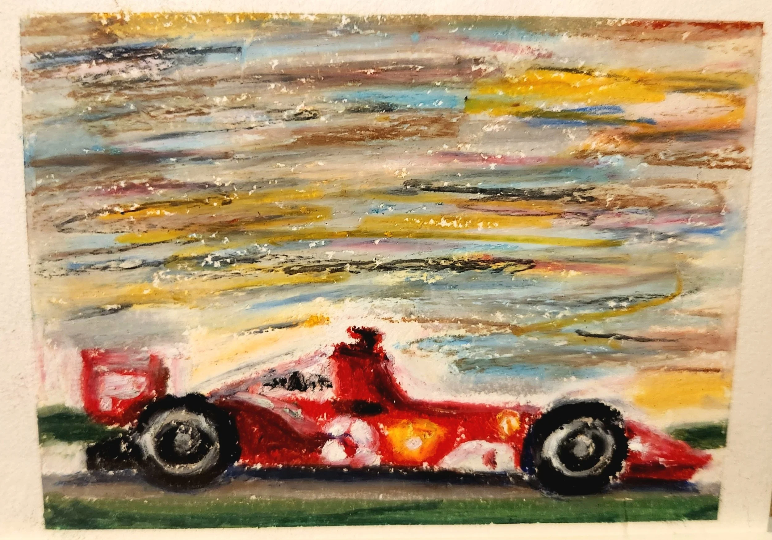 Oil pastel