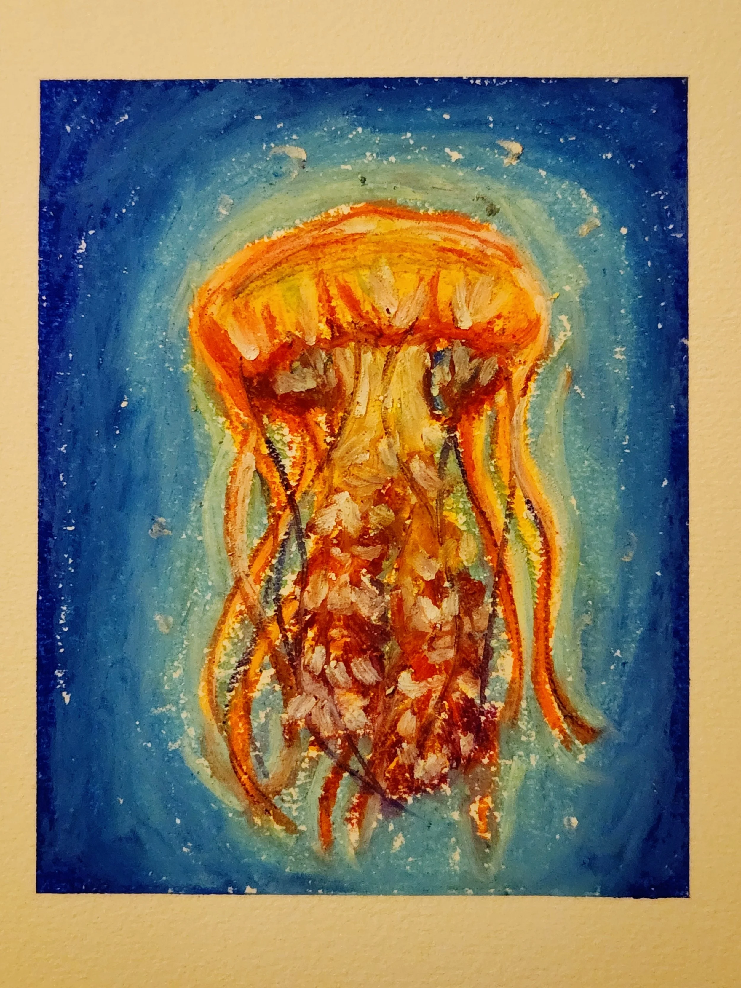 Oil pastel