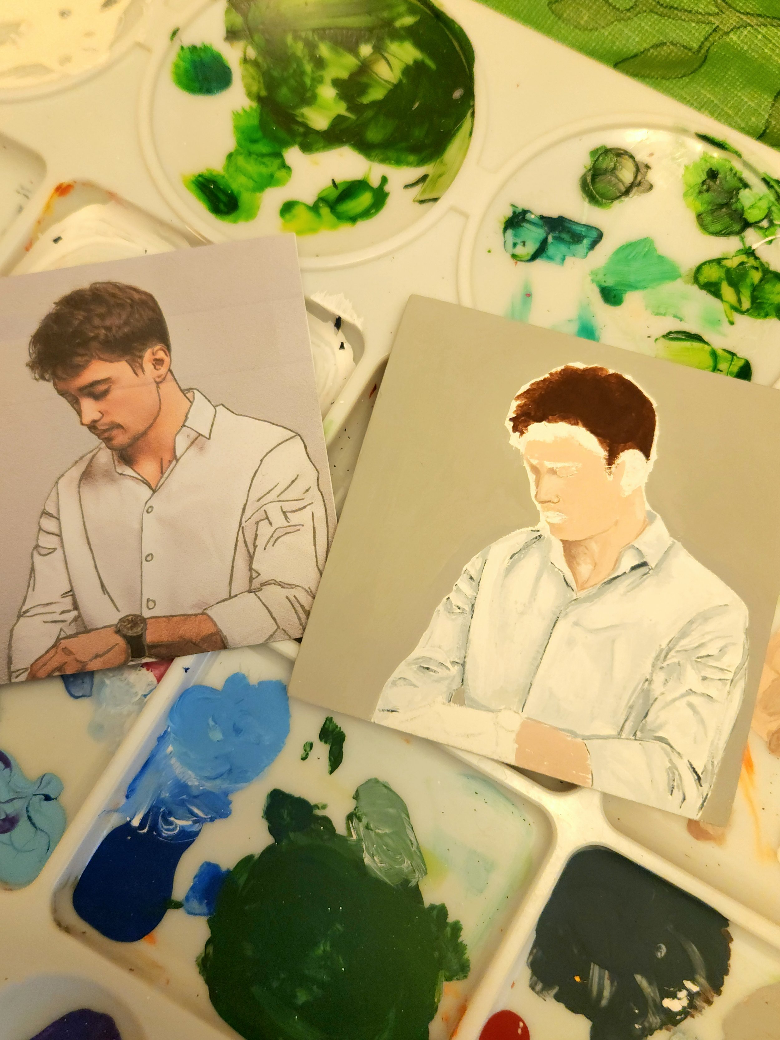 Acrylic paint