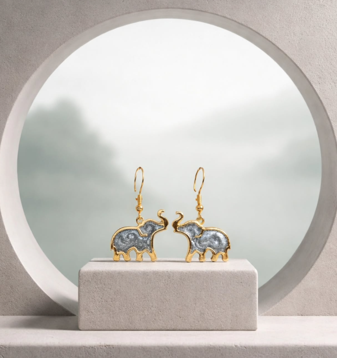 Exquisite Elephant Earrings