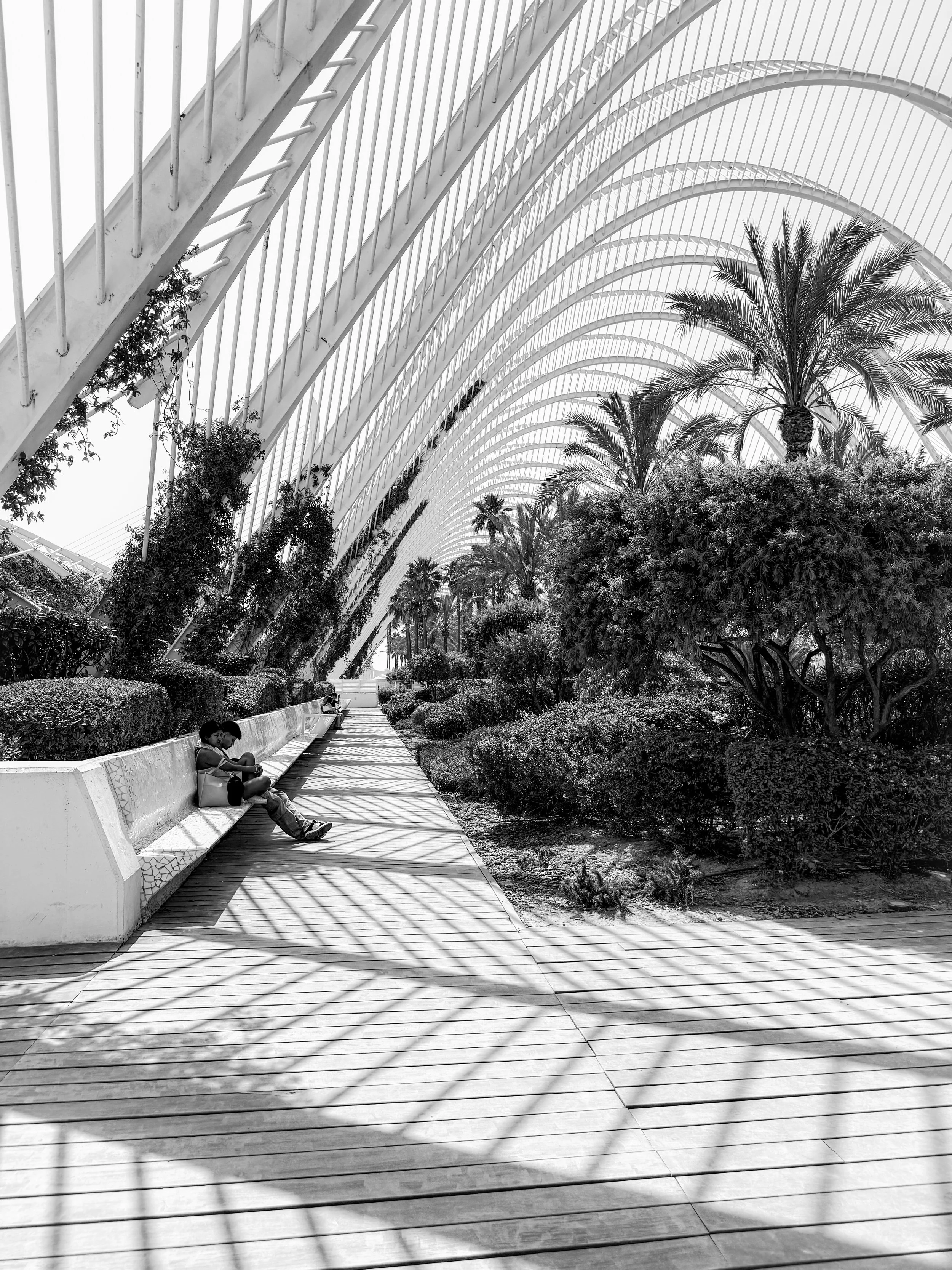 L'Umbracle in Valencia, Spain's City of Arts and Sciences