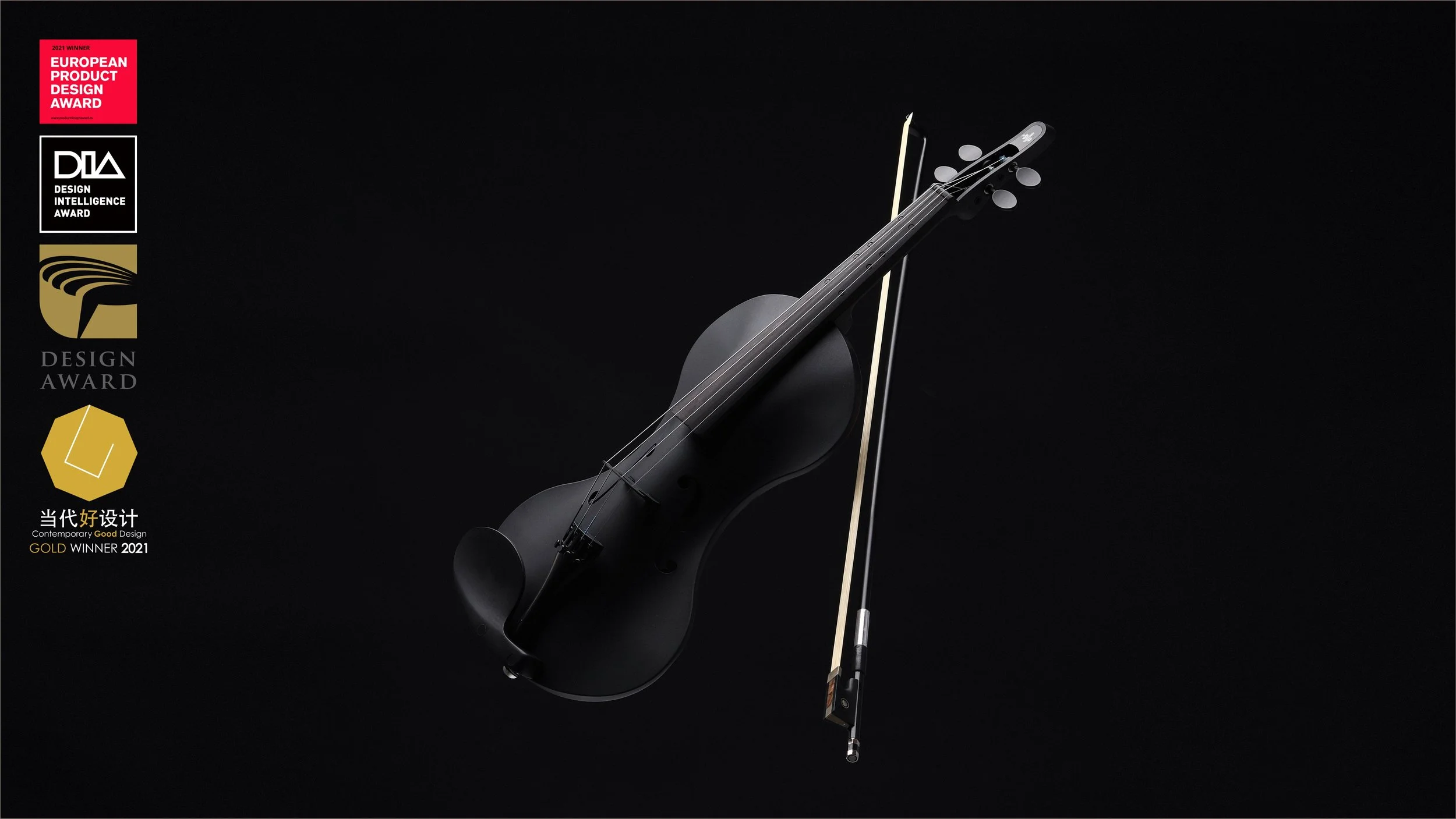 Award-winning electronic violin design. A masterclass in combining aesthetic innovation with rigorous DFM engineering excellence.