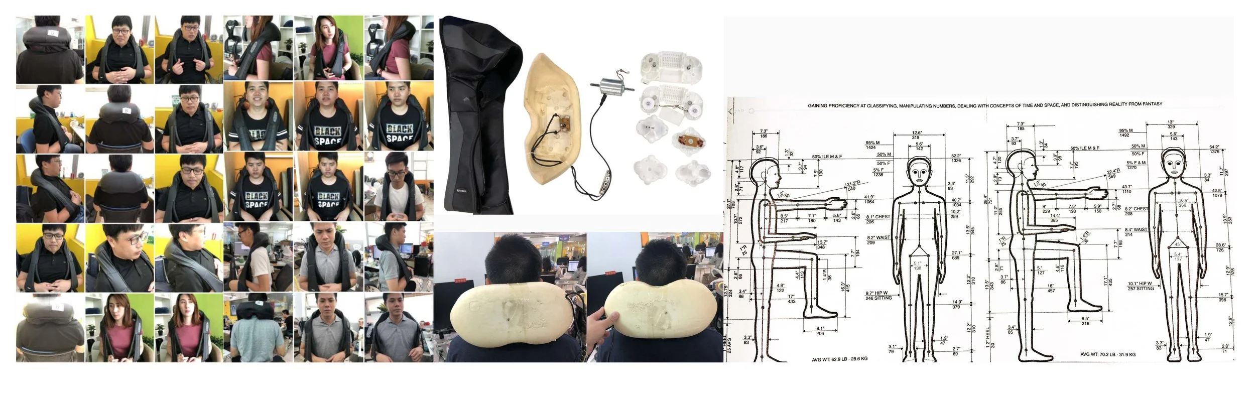 Ergonomic testing and parametric human factor engineering for wearable hardware. James Design’s rigorous prototyping process to ensure product-market fit.