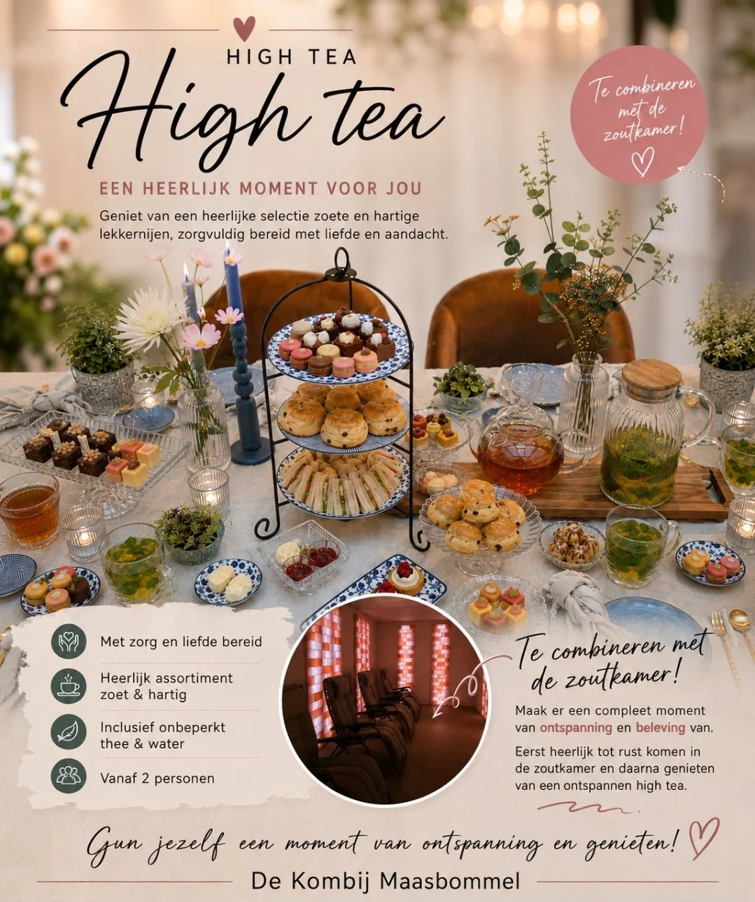 High Tea & Zoutkamer