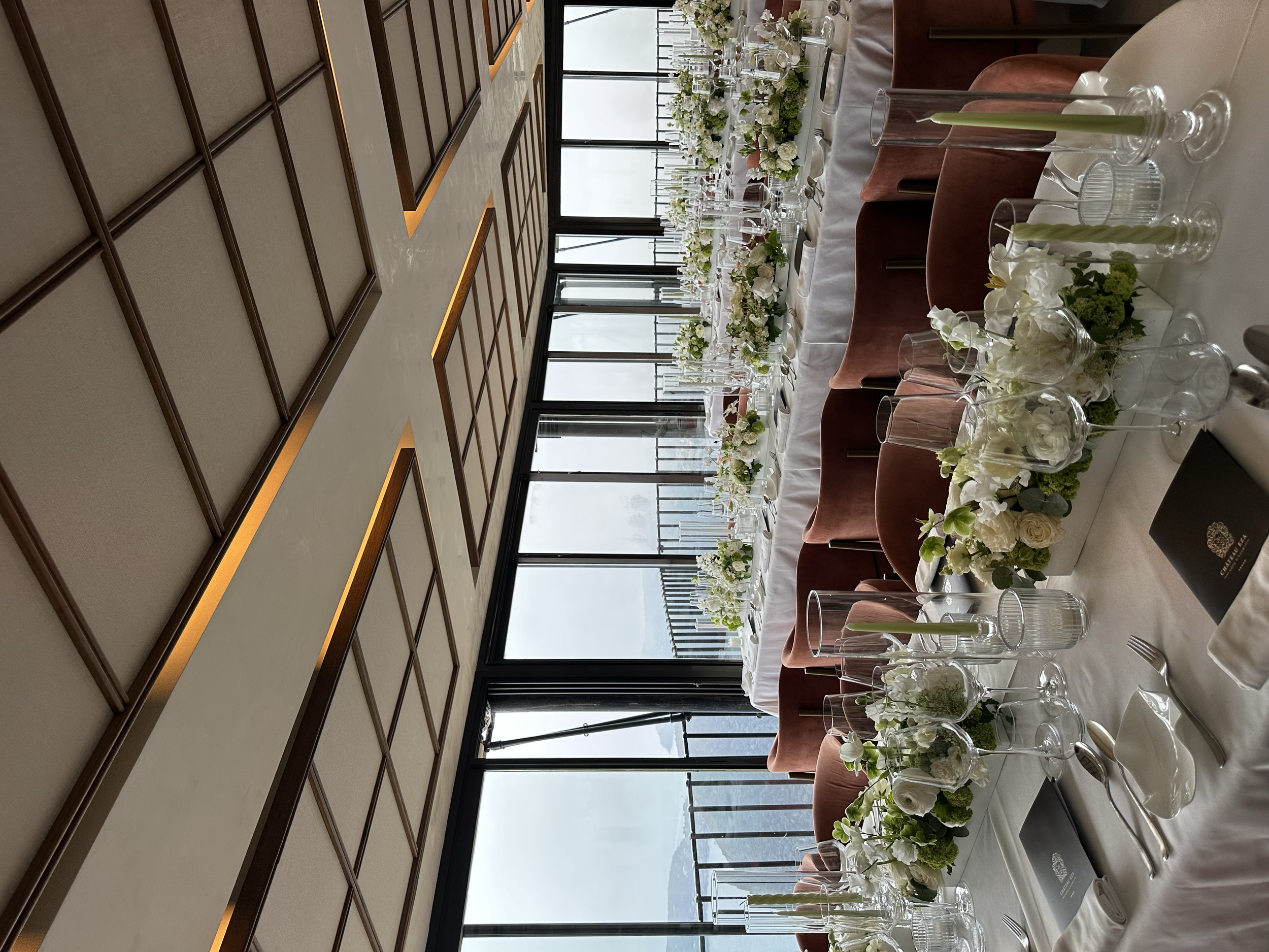 Wedding dinner decoration
