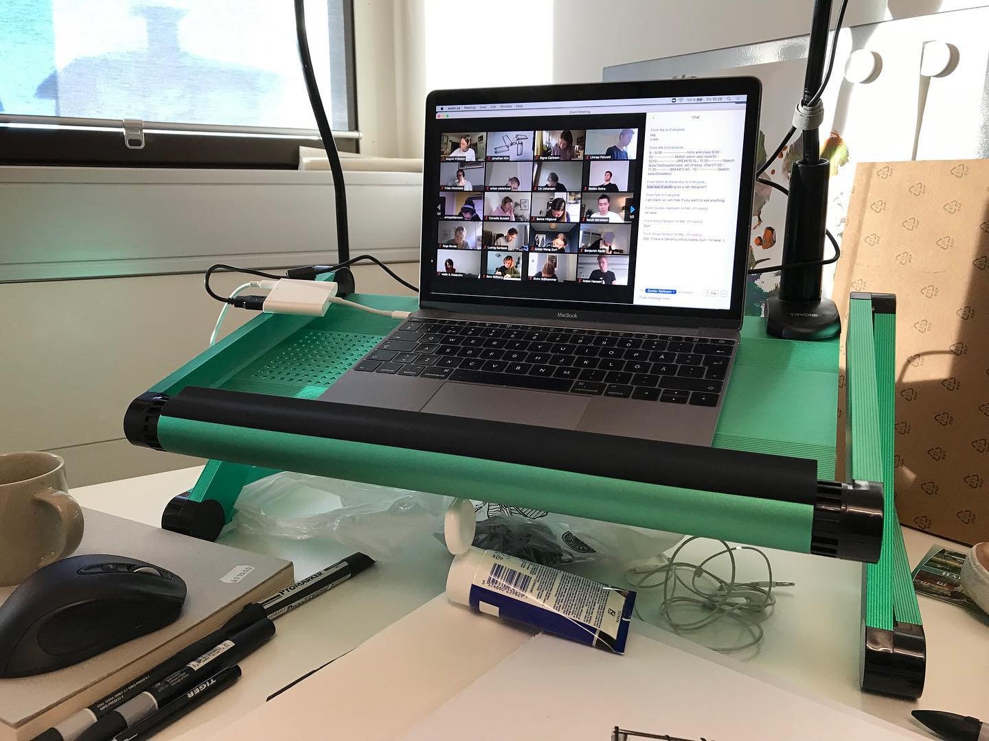Had the great privilege of conducting an online sketch course for @lth_lunduniversity industrial design students. Enjoyed every bit of the time! Look forward to doing it again. Thanks @sjodelldesign