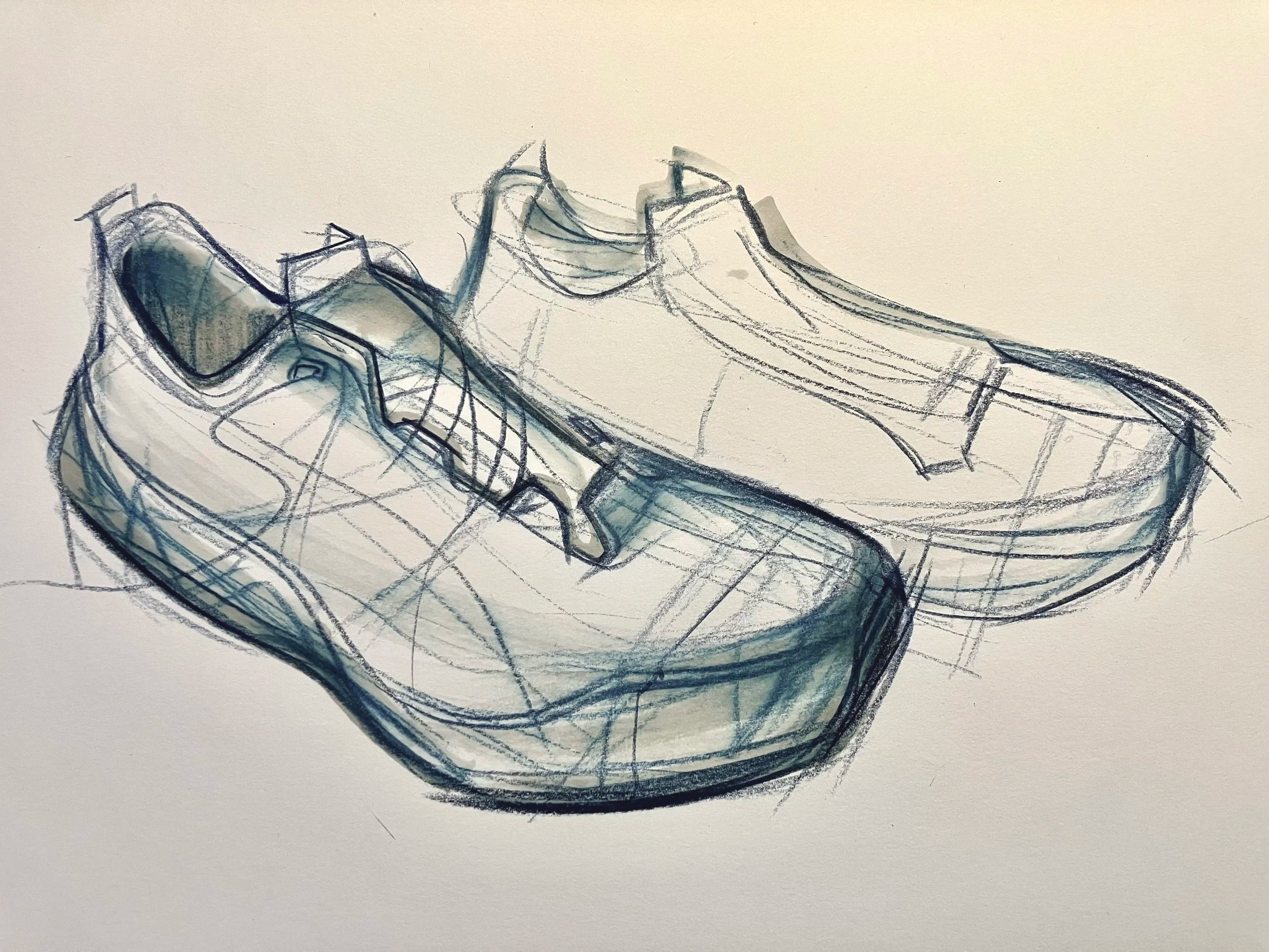 Colour Pencils+Grey Markers (on kraft)