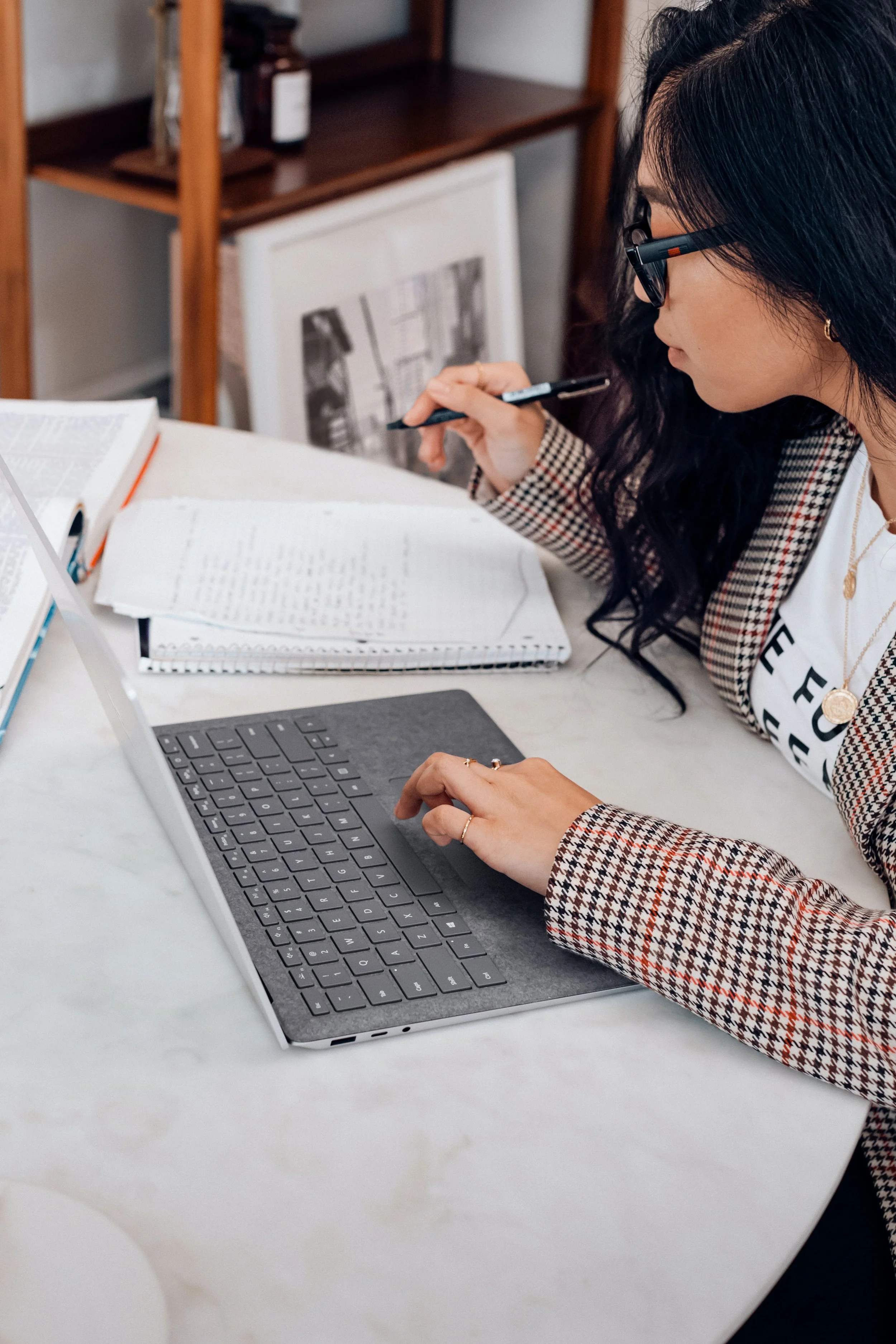 young women studying with a laptop.jpg