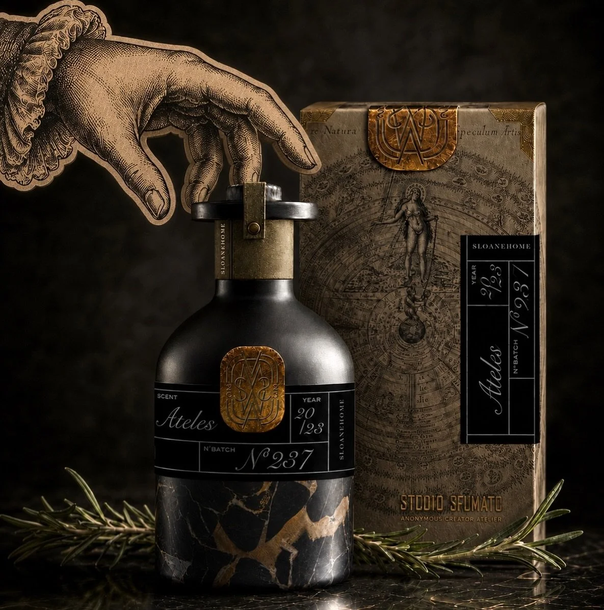 This vessel design was a manifestation object drawn 3 years ago when I first quietly began imagining SLOANEHOME as more than an idea.  It&rsquo;s nearly there, and this essence of home with it.  Scent harvesting experiment began on this very day, wit