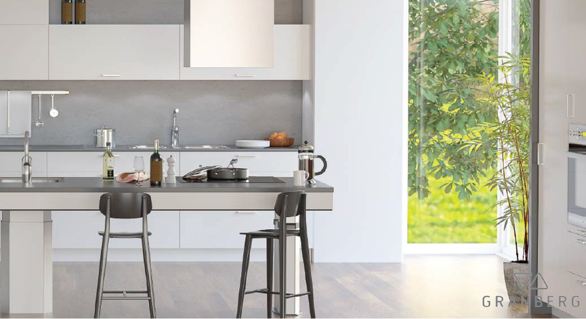 Wheelchair accessible Kitchen with height adjustable lift. Accessible Kitchen Ideas That Don’t Look ‘Clinical.