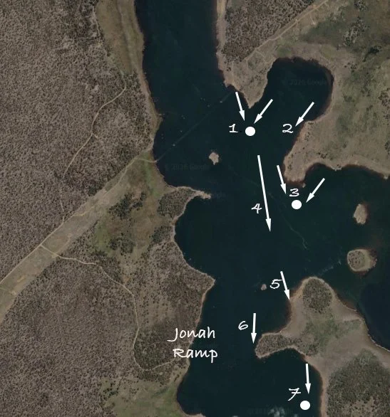 Early Season Arthurs Lake and the wet fly