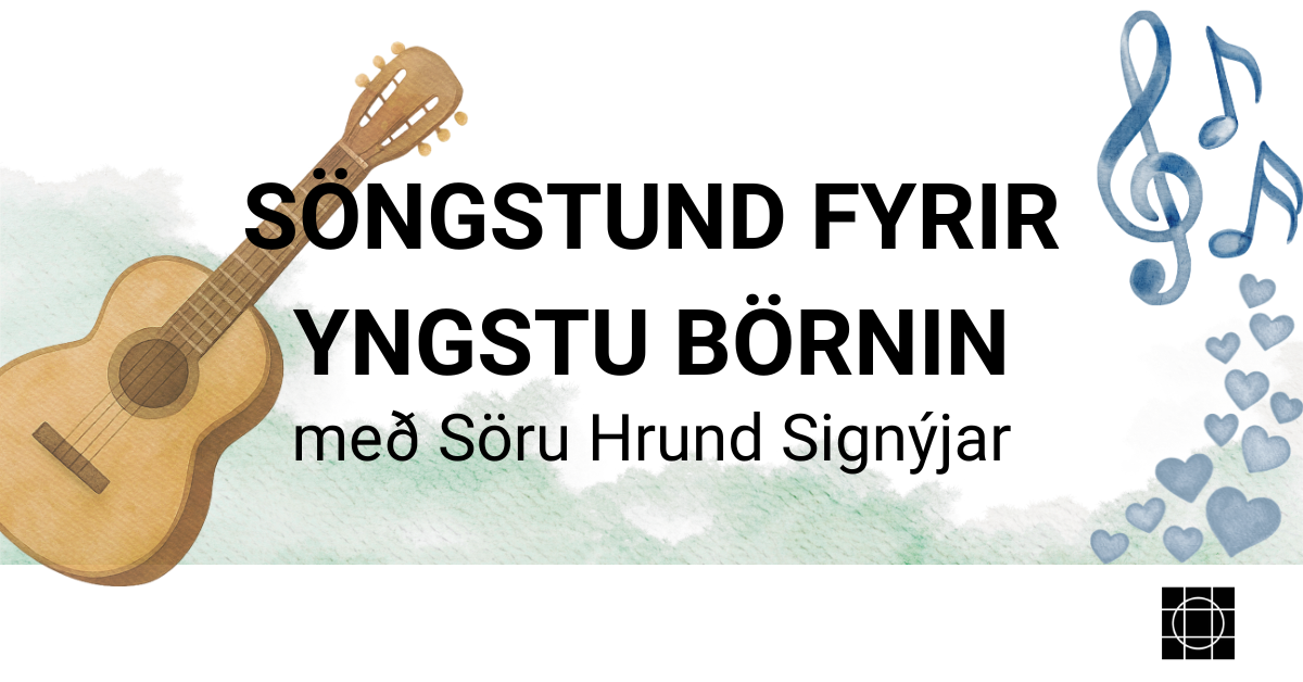 Söngstund fyrir yngstu börnin 25. apríl
