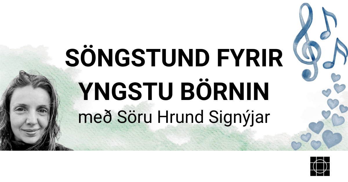 Söngstund fyrir yngstu börnin 25. apríl