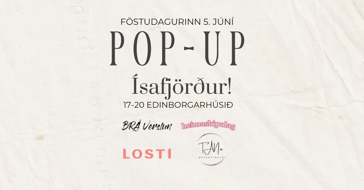 Pop-up verslanir í Bryggjusal